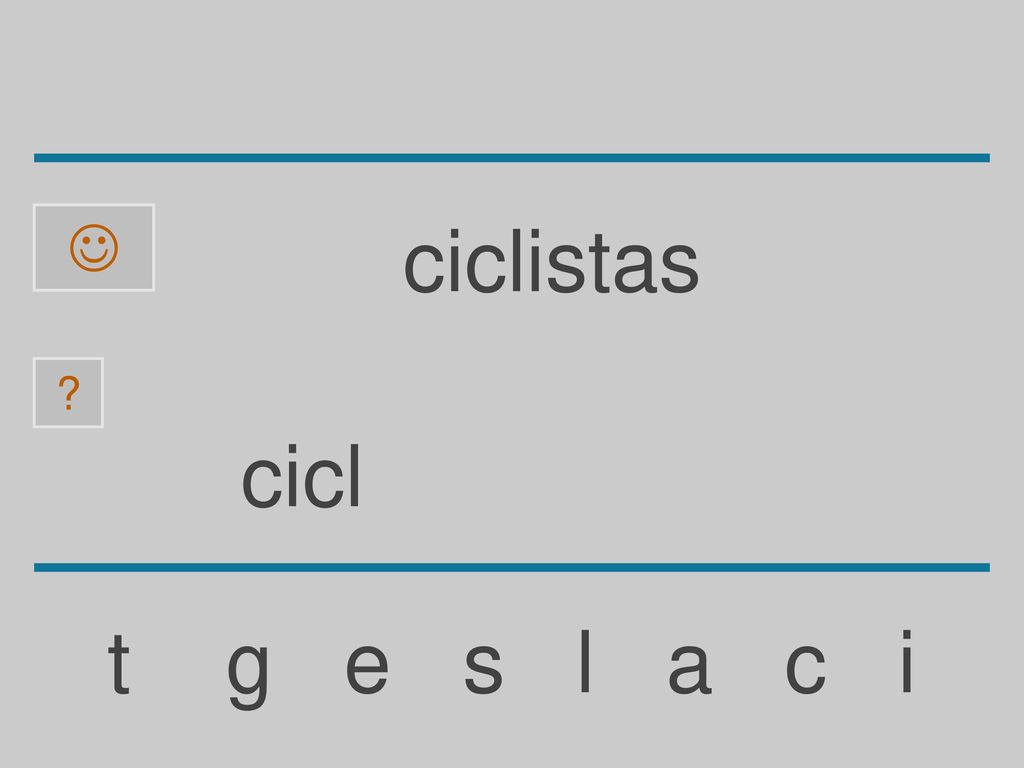  ciclistas cicl t g e s l a c i