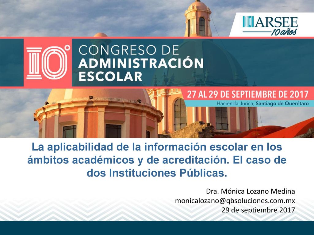 La aplicabilidad de la información escolar en los ámbitos académicos y de acreditación. El caso de dos Instituciones Públicas.