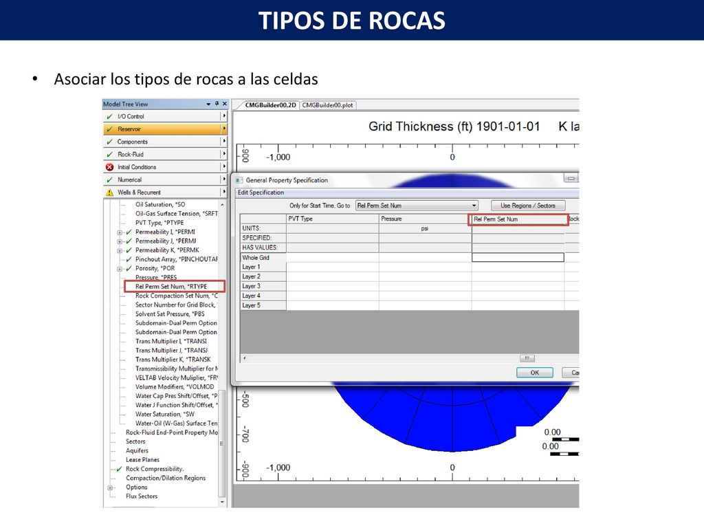 TIPOS DE ROCAS Asociar los tipos de rocas a las celdas