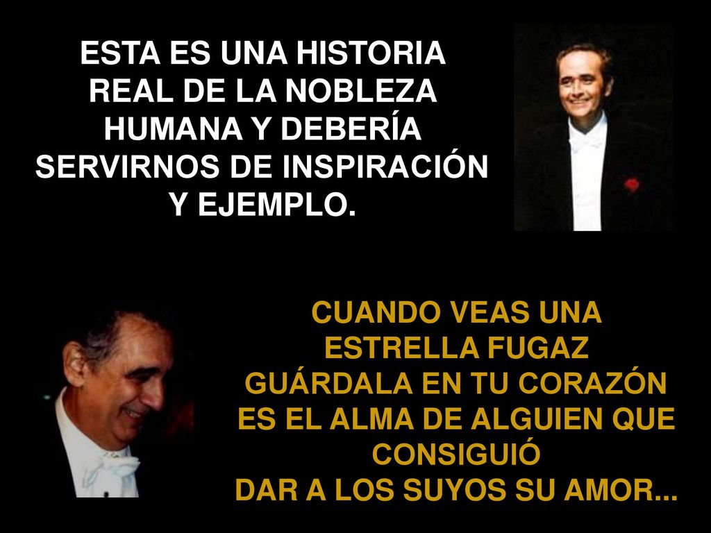 ESTA ES UNA HISTORIA REAL DE LA NOBLEZA HUMANA Y DEBERÍA SERVIRNOS DE INSPIRACIÓN Y EJEMPLO.