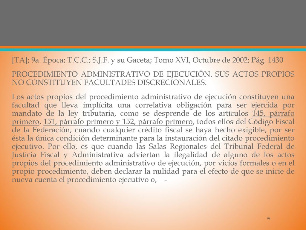 [TA]; 9a. Época; T.C.C.; S.J.F. y su Gaceta; Tomo XVI, Octubre de 2002; Pág.