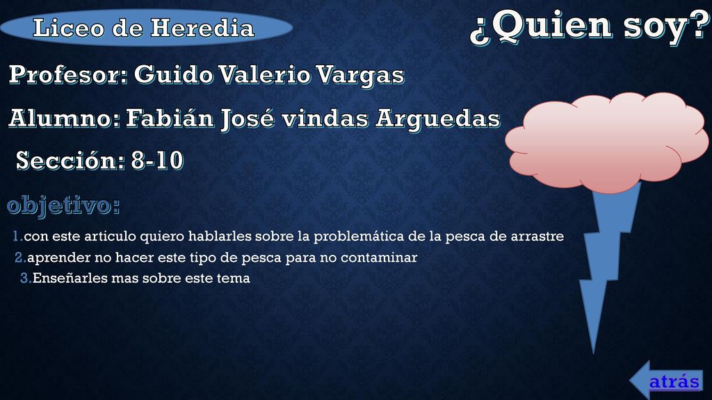 Profesor: Guido Valerio Vargas Alumno: Fabián José vindas Arguedas