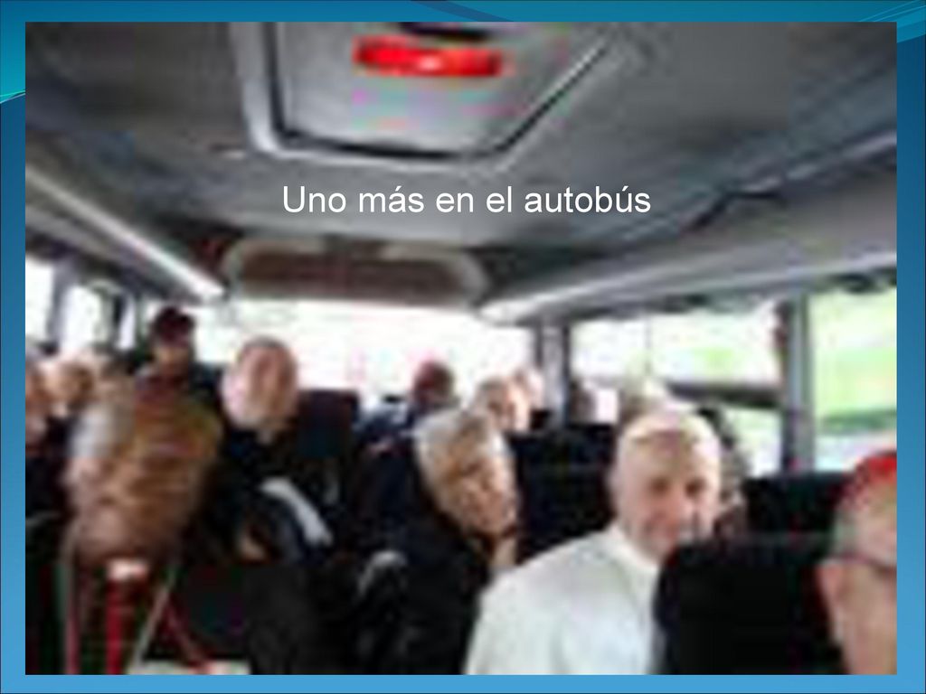 Uno más en el autobús Logotipo Fe Y Razón para entrar y salir