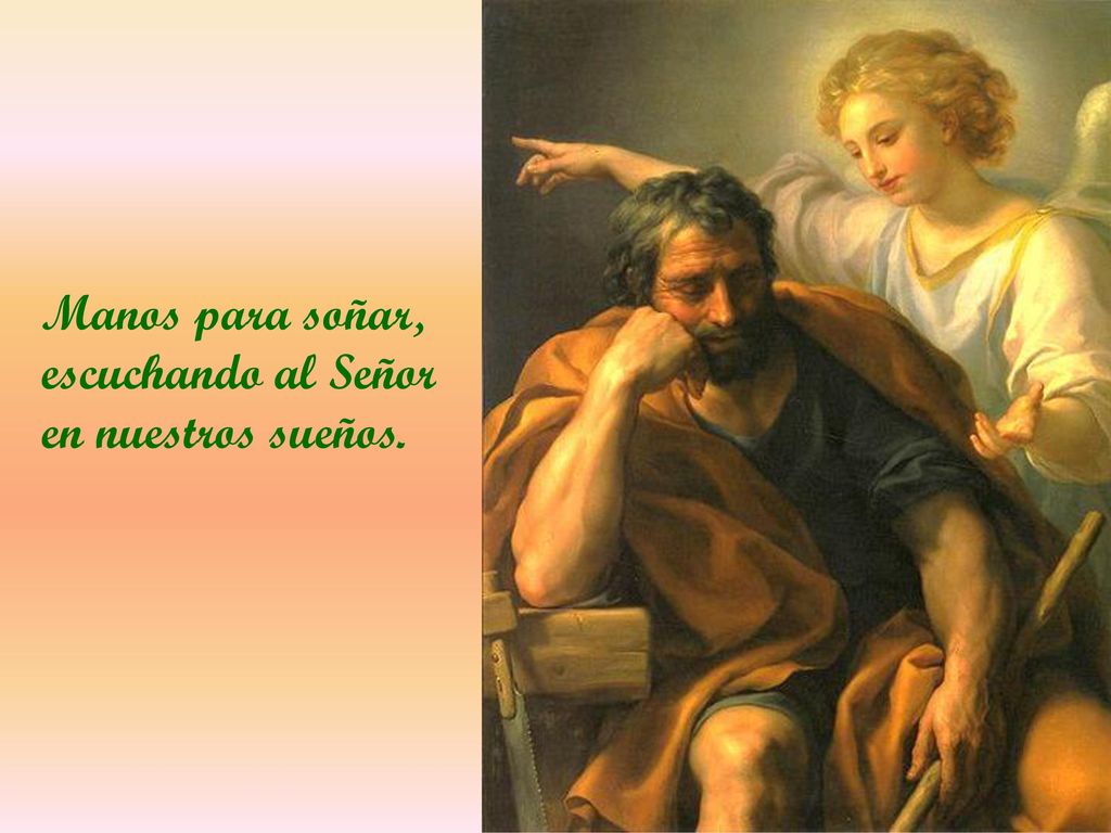 Manos para soñar, escuchando al Señor en nuestros sueños.