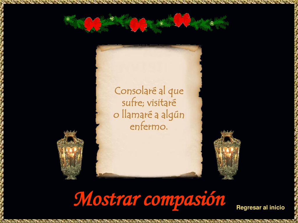 Consolaré al que sufre; visitaré o llamaré a algún enfermo.