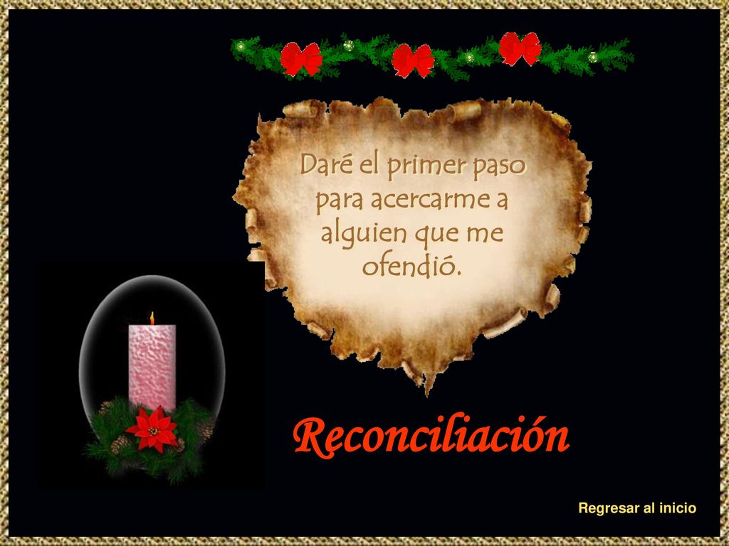 Daré el primer paso para acercarme a alguien que me ofendió.