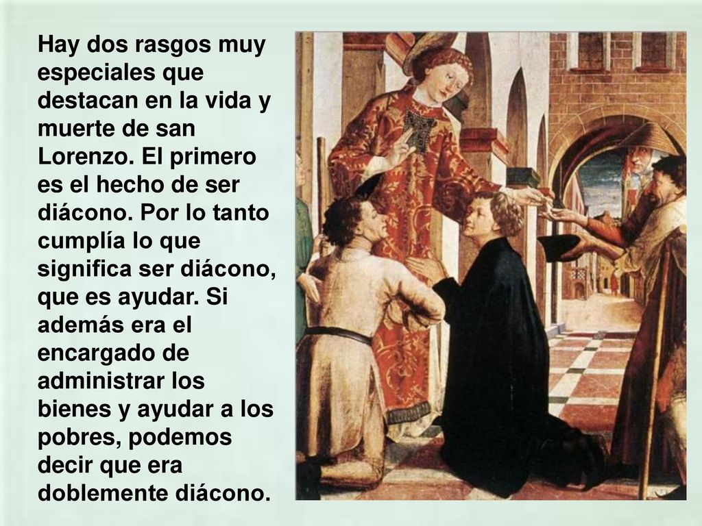 San Lorenzo Diacono Y Martir Ppt Descargar