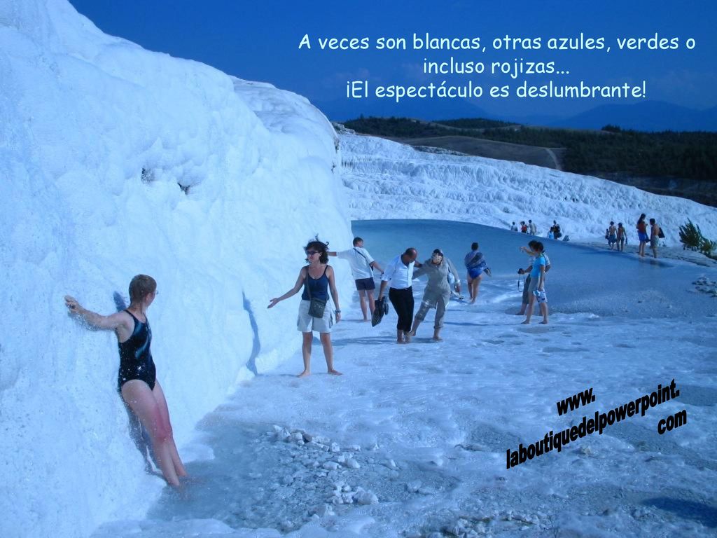 A veces son blancas, otras azules, verdes o incluso rojizas...