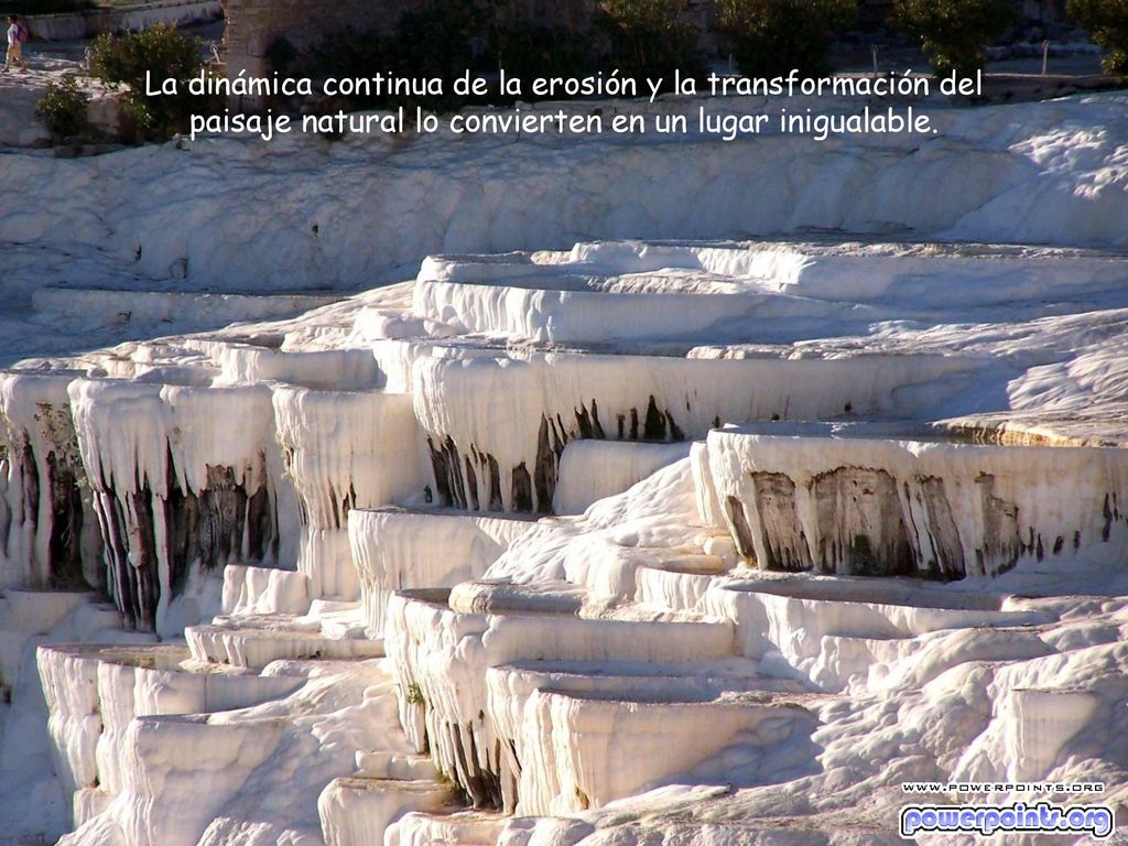 La dinámica continua de la erosión y la transformación del paisaje natural lo convierten en un lugar inigualable.