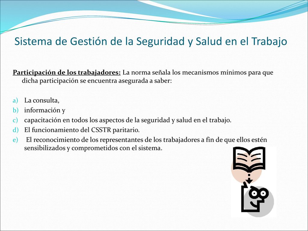 Sistema de Gestión de la Seguridad y Salud en el Trabajo