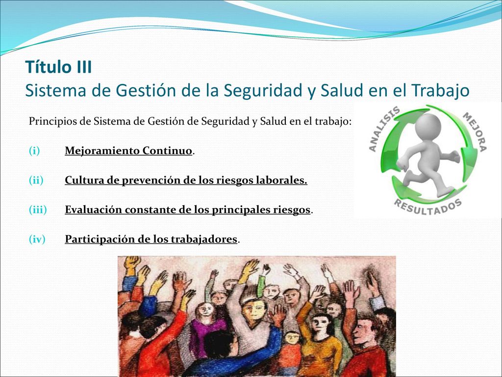 Título III Sistema de Gestión de la Seguridad y Salud en el Trabajo