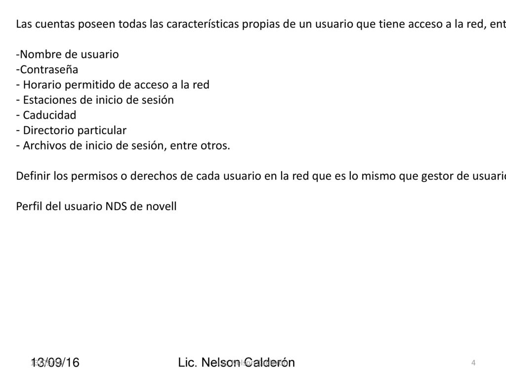 Horario permitido de acceso a la red Estaciones de inicio de sesión