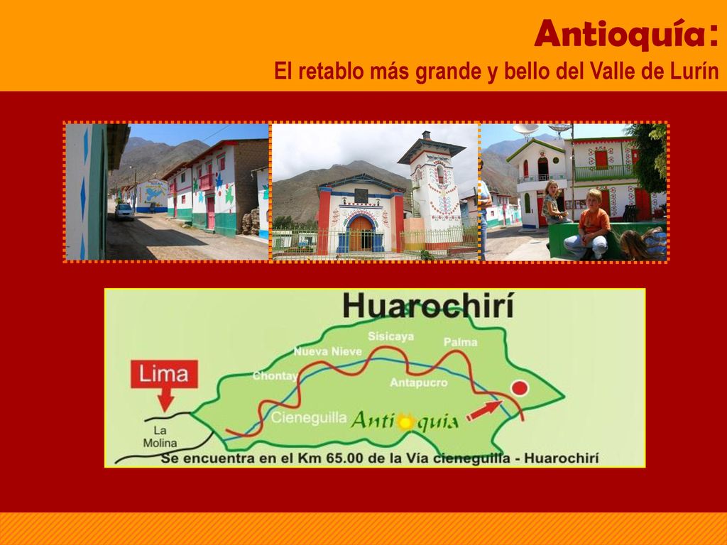 Antioquía: El retablo más grande y bello del Valle de Lurín