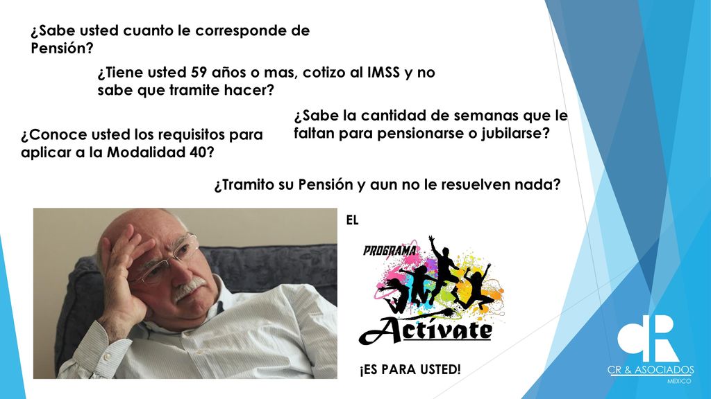 ¿Sabe usted cuanto le corresponde de Pensión