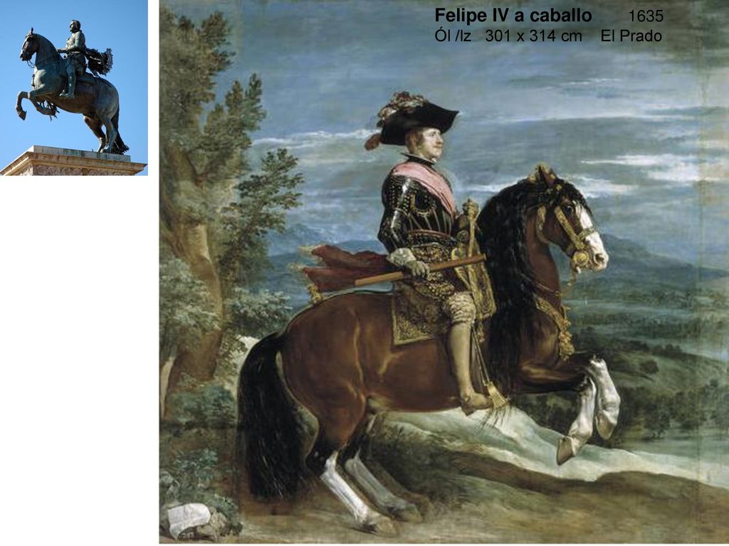 Felipe IV a caballo 1635 Ól /lz 301 x 314 cm El Prado