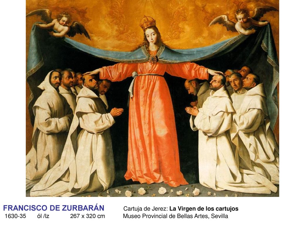 FRANCISCO DE ZURBARÁN Cartuja de Jerez: La Virgen de los cartujos