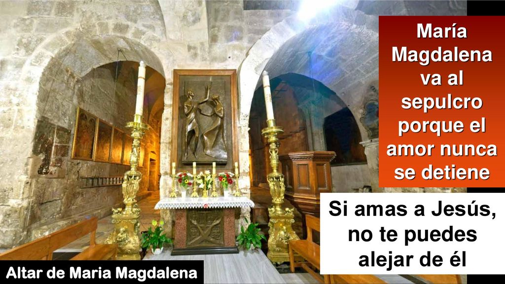 Si amas a Jesús, no te puedes alejar de él