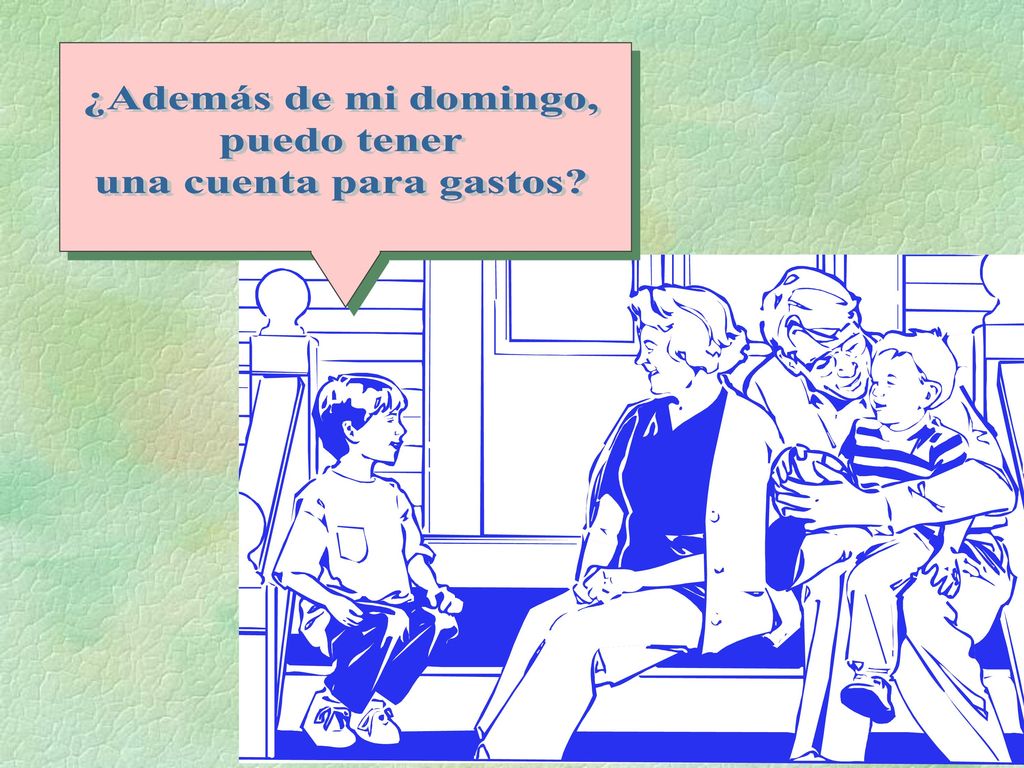 ¿Además de mi domingo, puedo tener una cuenta para gastos