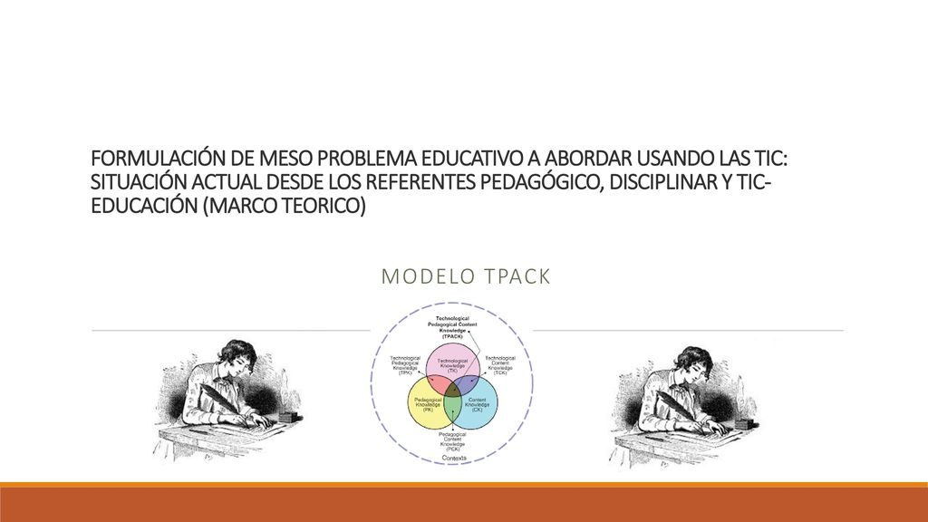 FORMULACIÓN DE MESO PROBLEMA EDUCATIVO A ABORDAR USANDO LAS TIC: SITUACIÓN ACTUAL DESDE LOS REFERENTES PEDAGÓGICO, DISCIPLINAR Y TIC-EDUCACIÓN (MARCO TEORICO)