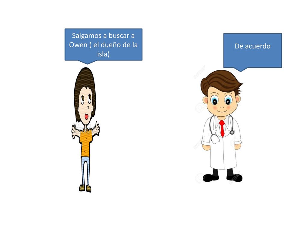 Salgamos a buscar a Owen ( el dueño de la isla)