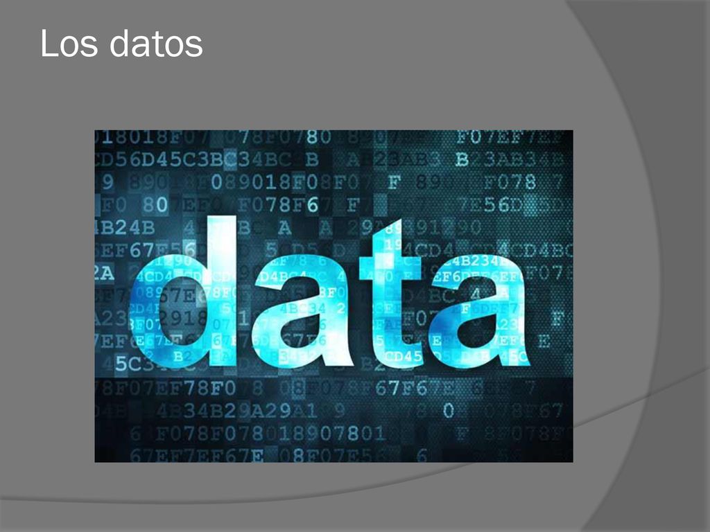 Los datos