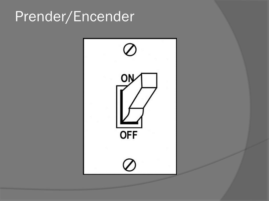Prender/Encender