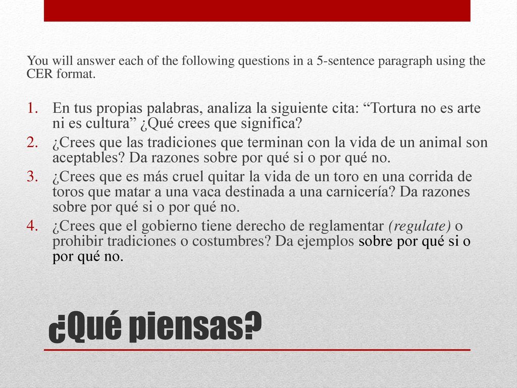 You will answer each of the following questions in a 5-sentence paragraph using the CER format.