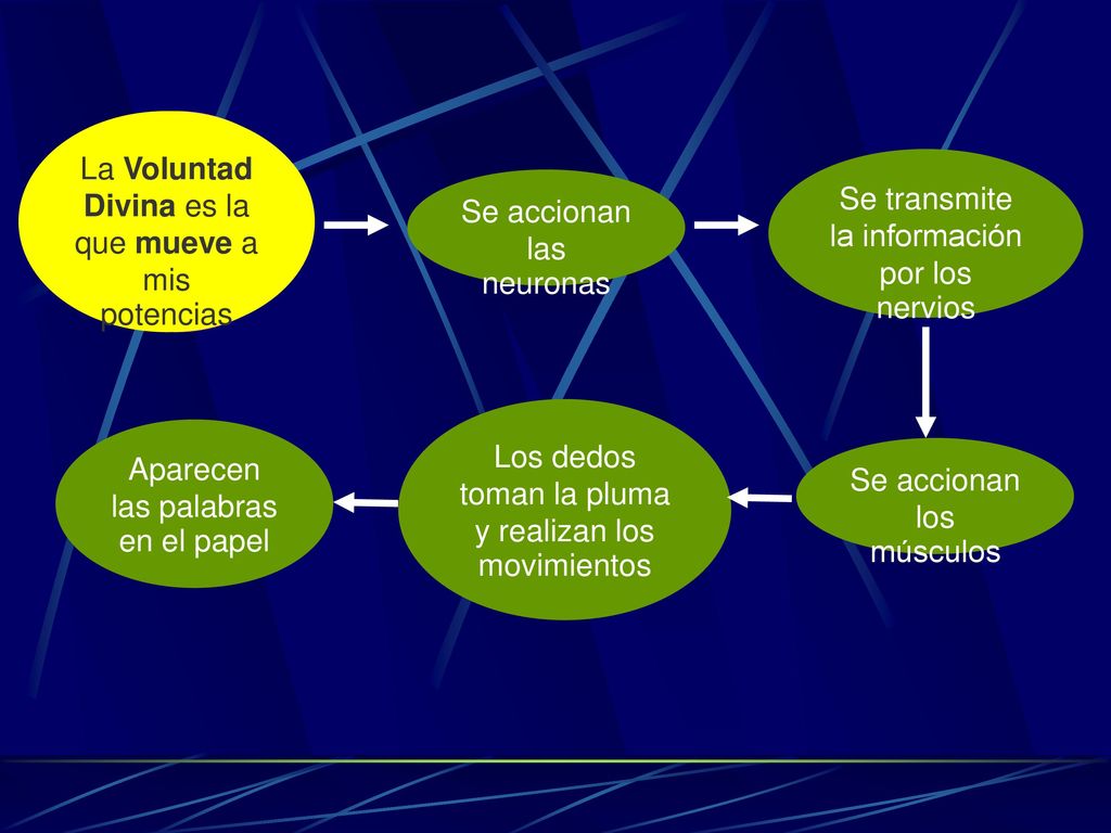 La Voluntad Divina es la que mueve a mis potencias