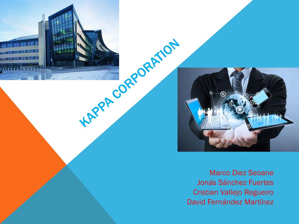 KAPPA CORPORATION Marco Diez Seoane Jonás Sánchez Fuertes