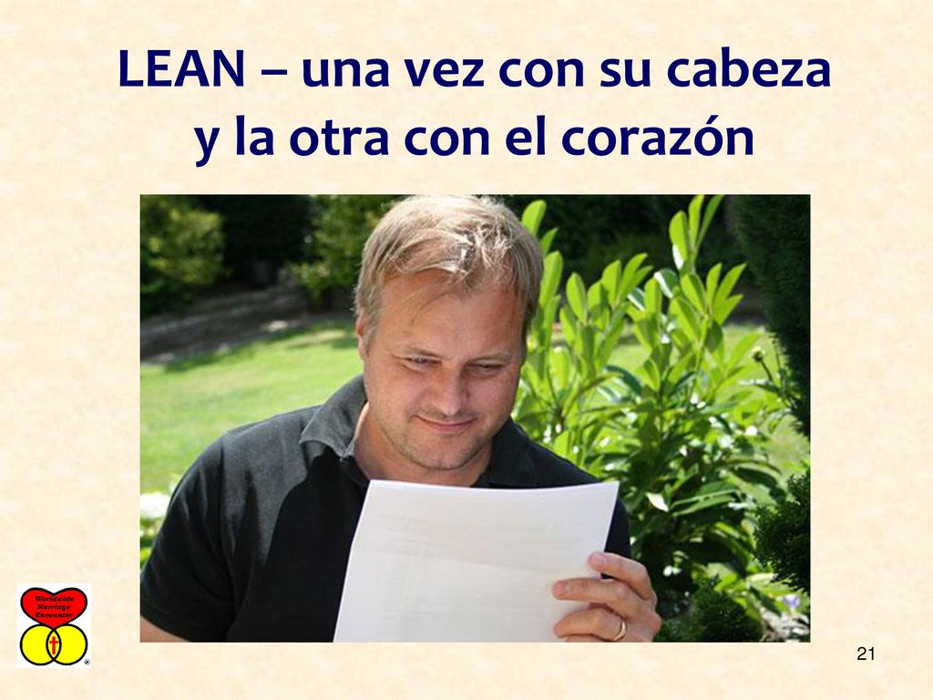LEAN – una vez con su cabeza y la otra con el corazón
