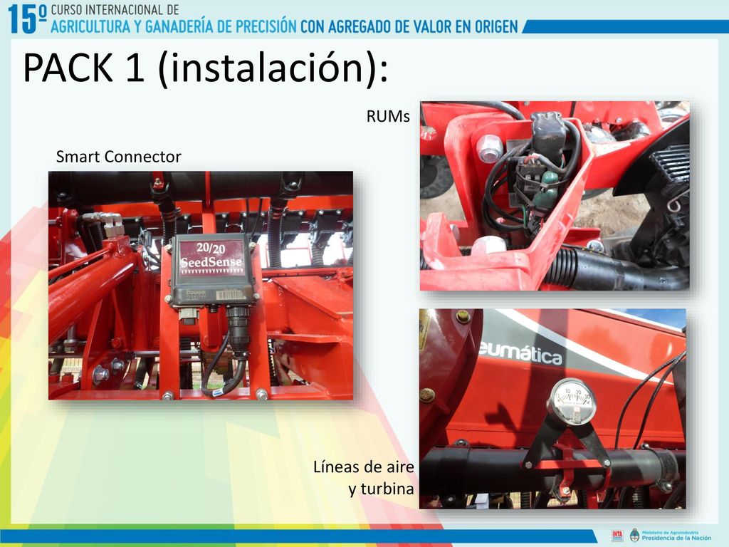 PACK 1 (instalación): RUMs Smart Connector Líneas de aire y turbina