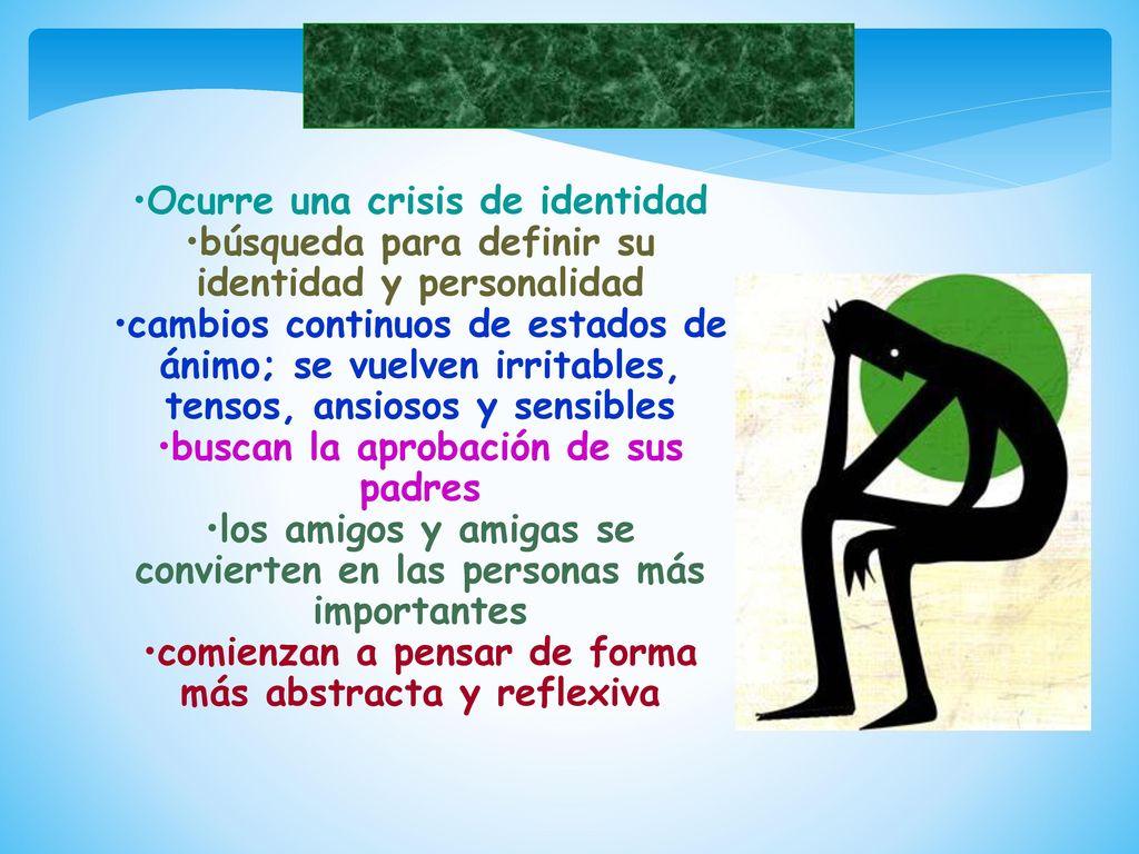 comienzan a pensar de forma más abstracta y reflexiva