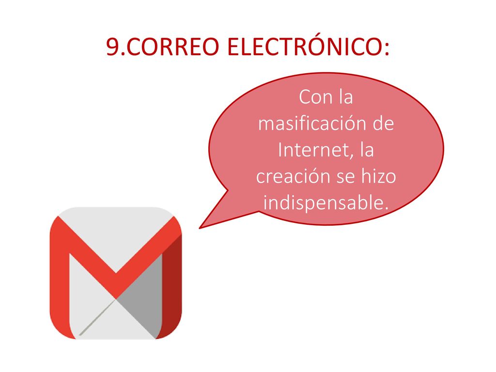 Con la masificación de Internet, la creación se hizo indispensable.