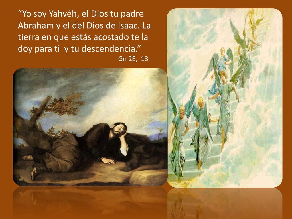 Yo soy Yahvéh, el Dios tu padre Abraham y el del Dios de Isaac