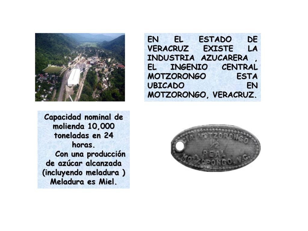 Capacidad nominal de molienda 10,000 toneladas en 24 horas.