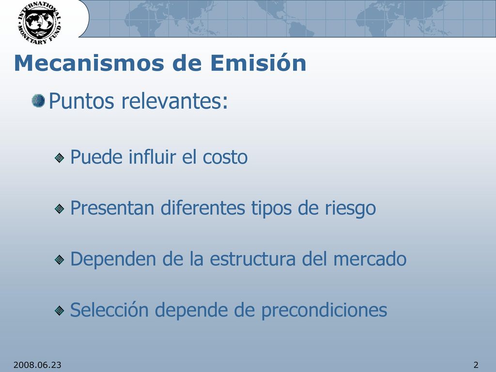 Taller regional – Formulación de estrategias de deuda de mediano plazo