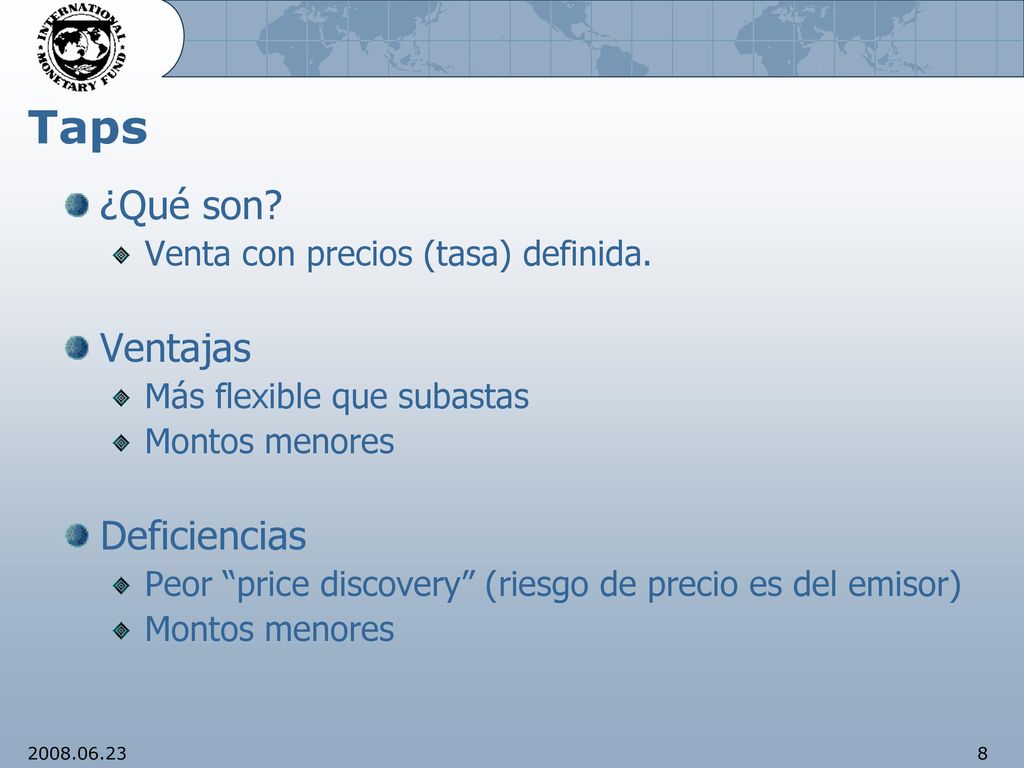 Taller regional – Formulación de estrategias de deuda de mediano plazo