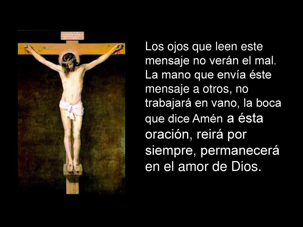 Los ojos que leen este mensaje no verán el mal