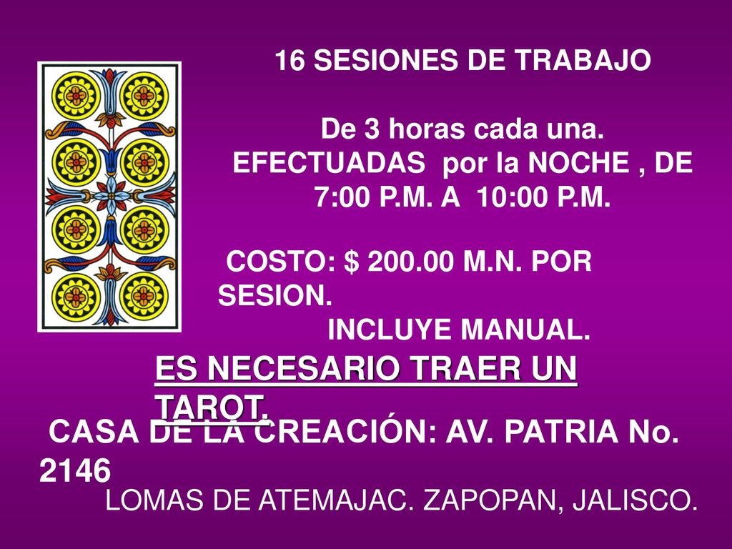 EFECTUADAS por la NOCHE , DE 7:00 P.M. A 10:00 P.M.