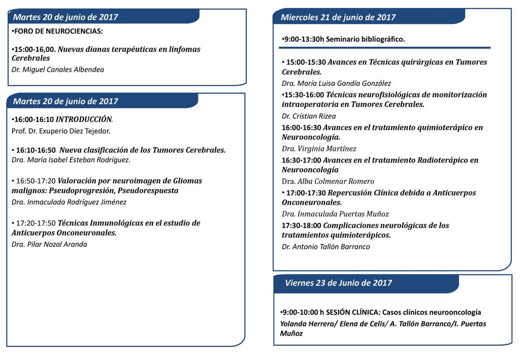 Martes 20 de junio de 2017 MIÉRCOLES 9 DE OCTUBRE
