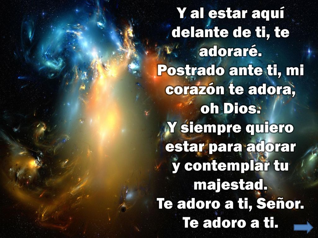 “Te adoro a ti, Señor”. - ppt descargar