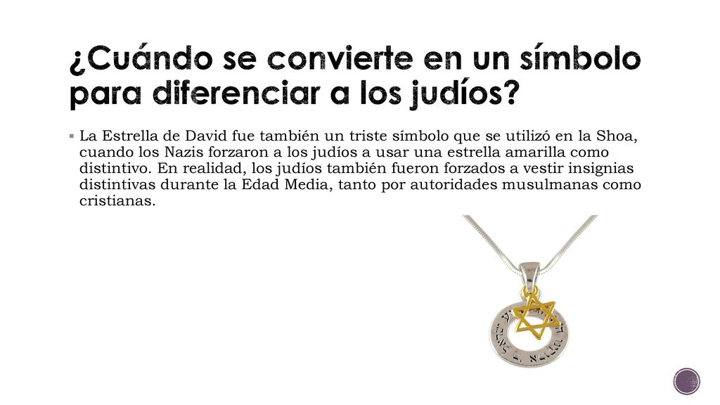 ¿Cuándo se convierte en un símbolo para diferenciar a los judíos