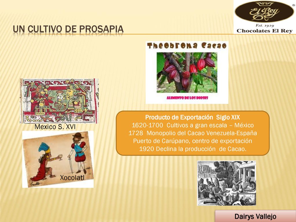 Producto de Exportación Siglo XIX