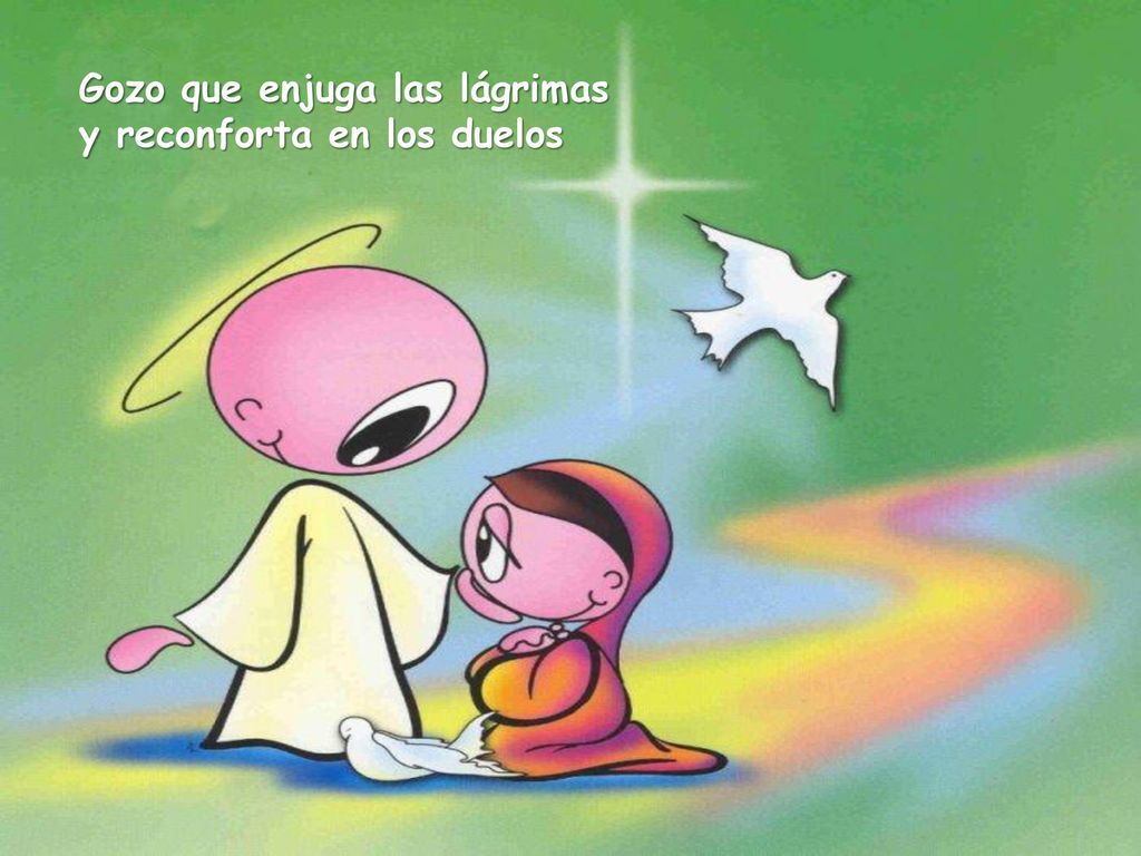 Gozo que enjuga las lágrimas y reconforta en los duelos