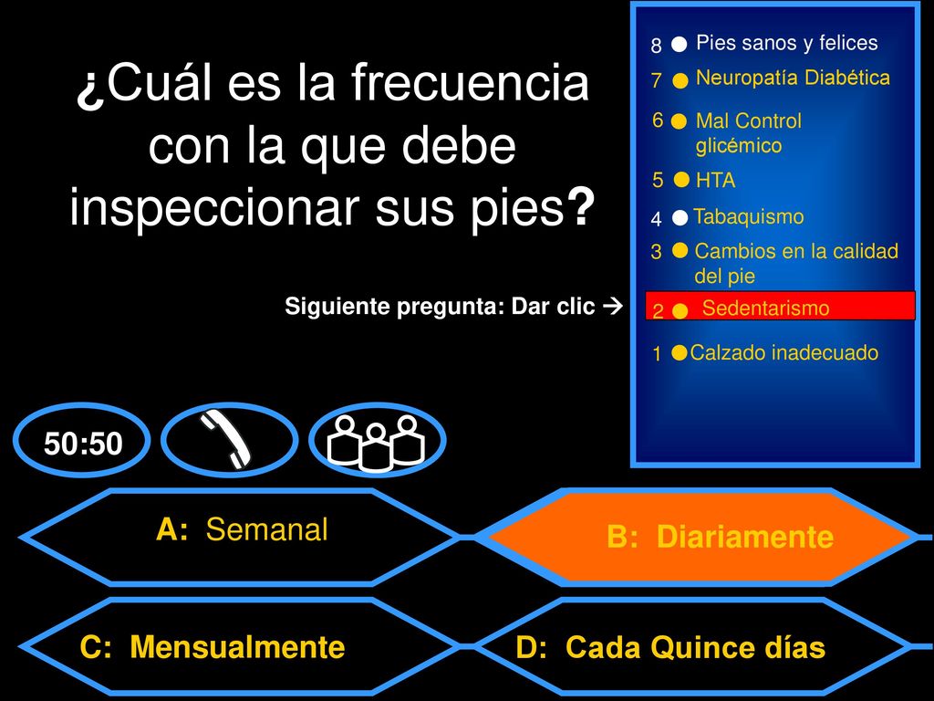 ¿Cuál es la frecuencia con la que debe inspeccionar sus pies