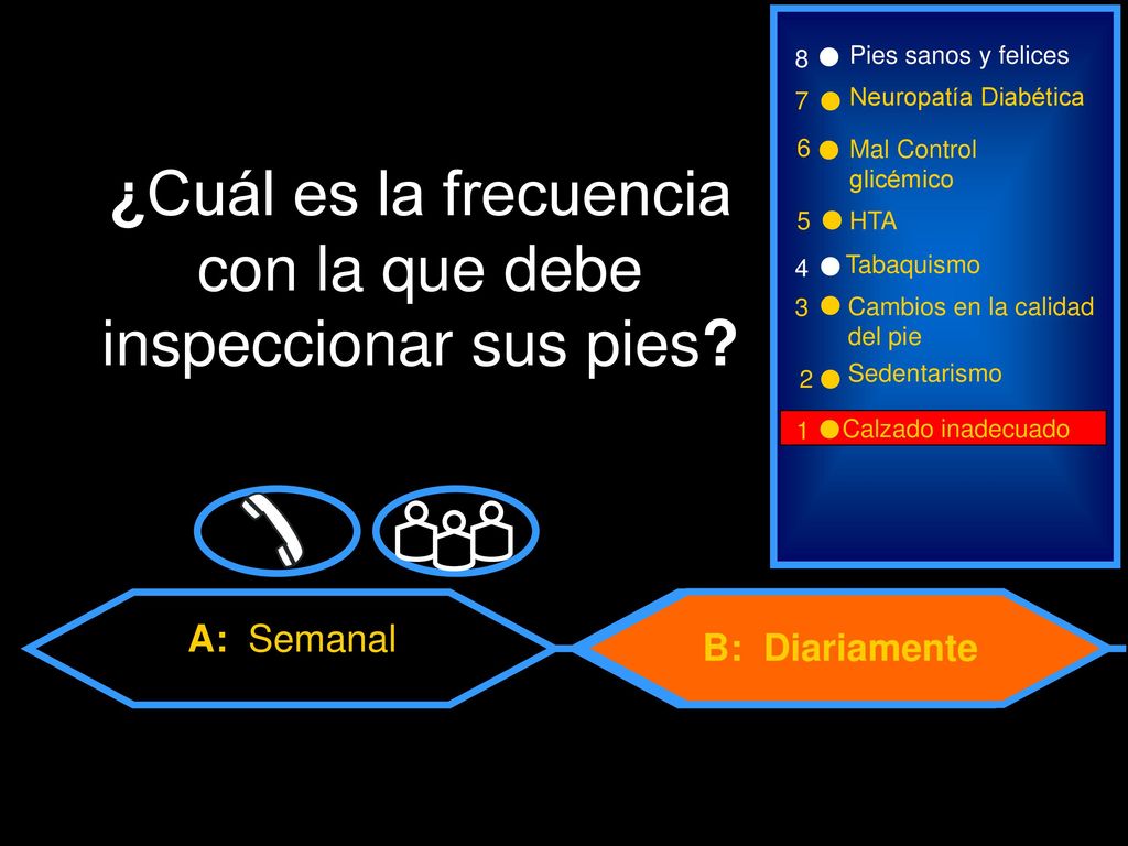 ¿Cuál es la frecuencia con la que debe inspeccionar sus pies