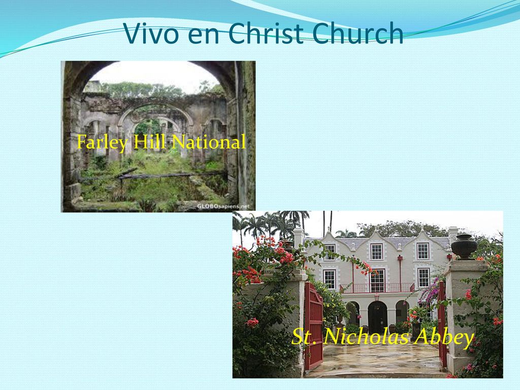 Vivo en Christ Church Farley Hill National St. Nicholas Abbey