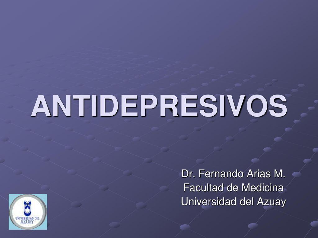 Dr. Fernando Arias M. Facultad de Medicina Universidad del Azuay