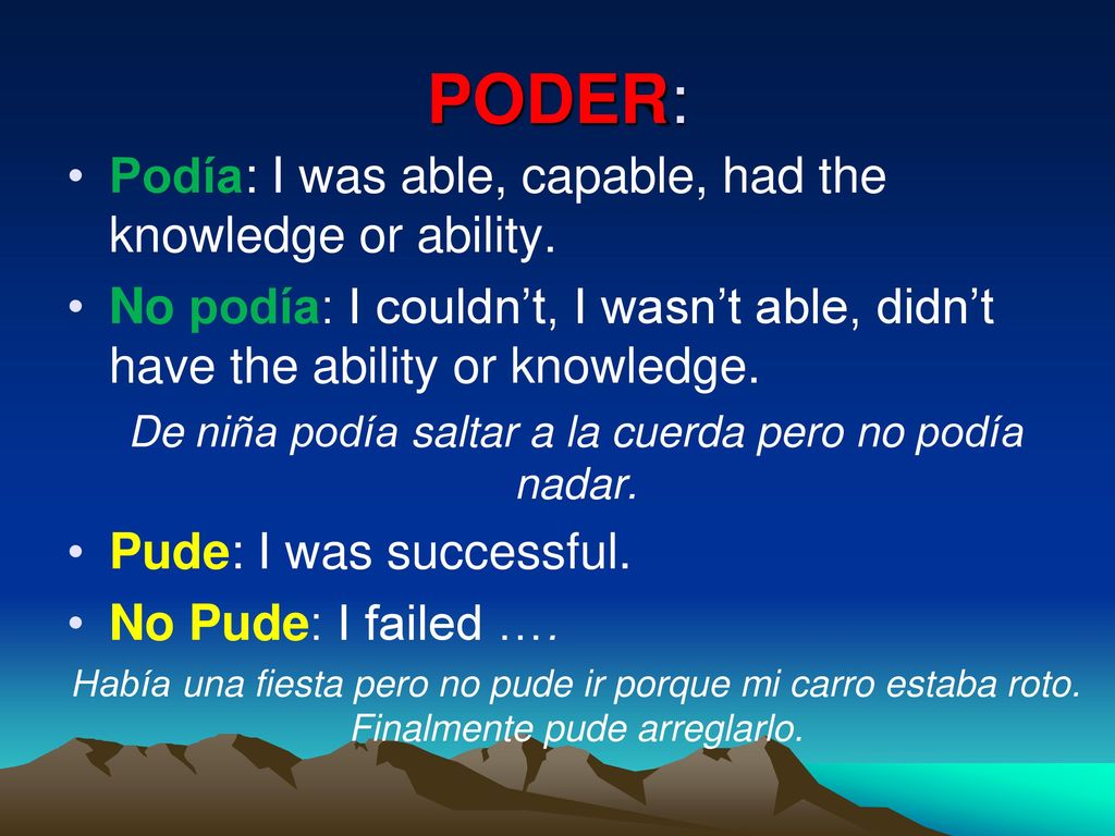 De niña podía saltar a la cuerda pero no podía nadar.