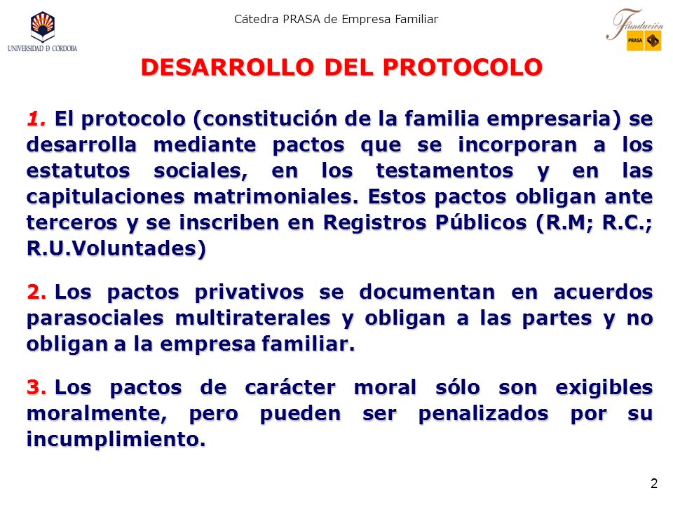 DESARROLLO DEL PROTOCOLO